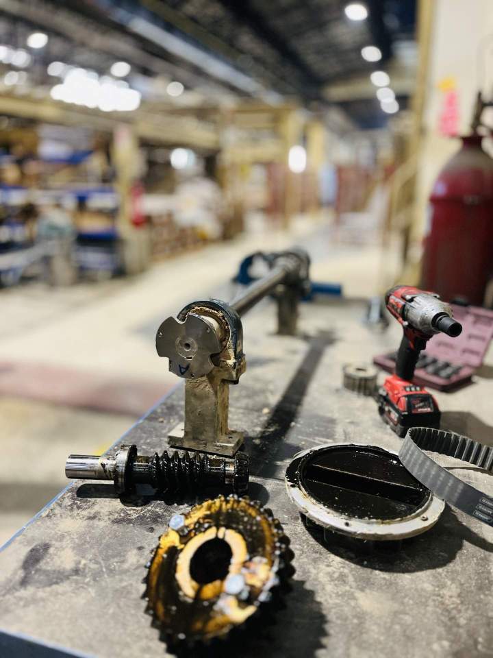 Changement de roulement industriel Brive-la-Gaillarde